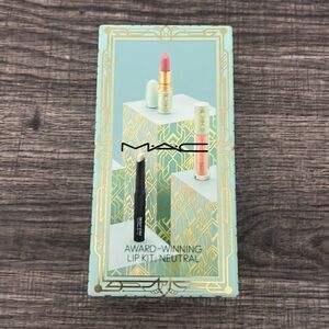 MAC 3PC Fullsize Neutral Award Winning Lipstick